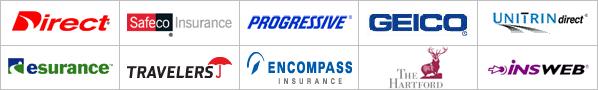 Pennsylvania
 insurance agencies: Progressive, Geico, Travelers, The Heartland, insweb, Encompass Insurance, Safeco Insurance, Esurance, Unitrin and Direct